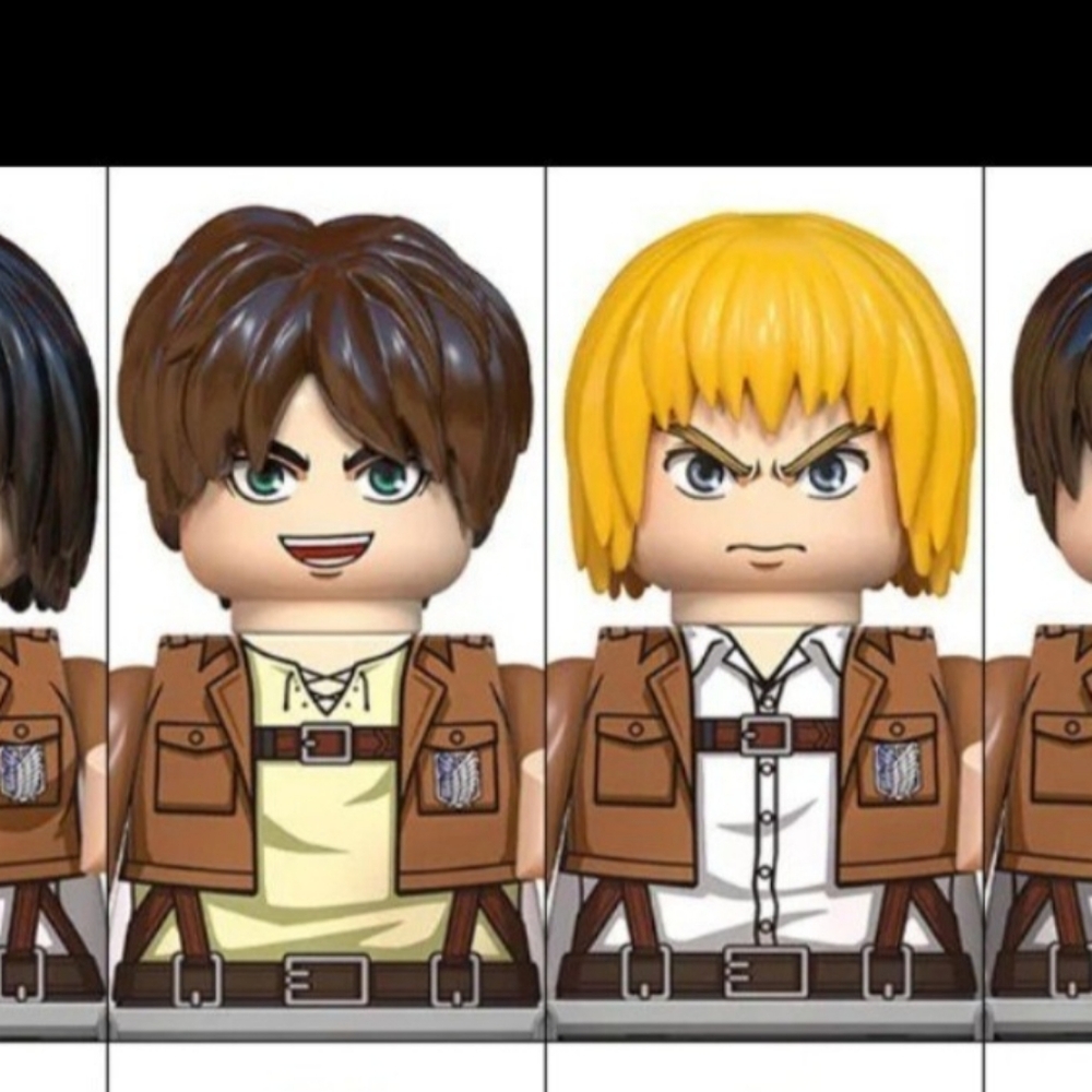 New Attack on the Titan 4 mini figure set - Picture 12 of 12